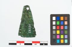 Foto von Bronzeklapperblechanhänger (NHMW-PRAE-026283)